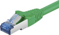 Kabllo rrjeti Digitus CAT 6A S FTP Patch Cord, RJ45, 500MHz, i gjelbër