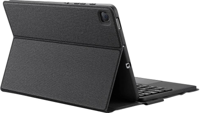 Kapak tastierë Samsung Dux Ducis Touchpad, Bluetooth, për Galaxy Tab S6 Lite, i zi