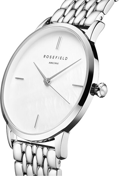 Orë për femra Rosefield The Pearl Edit RMSSS-R02, e argjendtë
