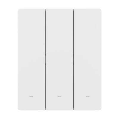 Ndërprerës muri i mençur Sonoff M5-3C-80W, WiFi Matter, 3 kanale, i bardhë
