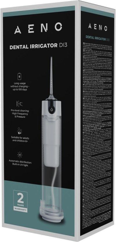 Портабилен компресор AENO DI3 ADI0003, 140 PSI, 10 W, црн