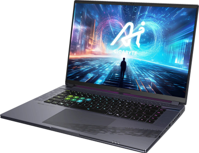 Laptop gaming Gigabyte Aorus 16X ASG-63DEC65SH, 16\", i9-14900HX, RTX 4070, gri