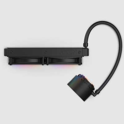 Ftohës uji për CPU NZXT Kraken Elite 240 RGB, 240mm, ekran LCD 2.36", i zi
