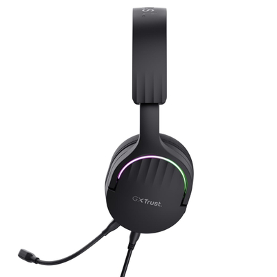 Kufje gaming Trust GXT 490 Fayzo, me tel, USB, të zeza