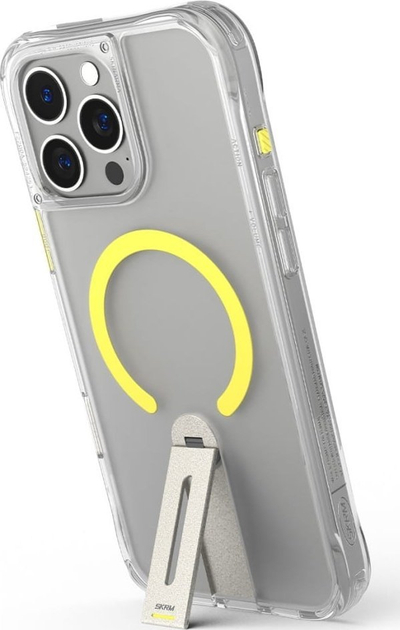 Këllëf telefoni Skinarma Helix për iPhone 16 Pro Max, me magnet MagSafe, transparent