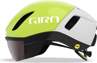 Helmetë biçiklete Giro Time (55-59 cm), M, jeshile / e bardhë