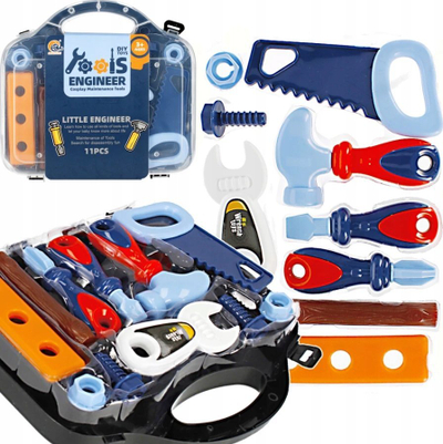 Set veglash lojne Mega Creative 532478, 11 pjese, me valixhe, shume ngjyra