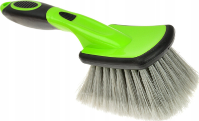 Furçë larëse goma dhe felne GEKO G73800, 27x7 cm, dorezë ergonomike, jeshile