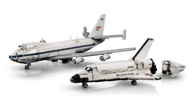 Lodër konstruktore LEGO Icons 10360 Shuttle Carrier, 2417 pjesë, për të rritur, shumëngjyrëshe