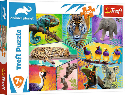 Puzzle Trefl Discovery Animal Planet 13280, 200 copë