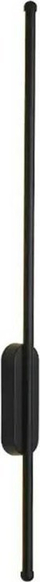 Lampë muri LED ZD116, 100cm, 4000K, e zezë