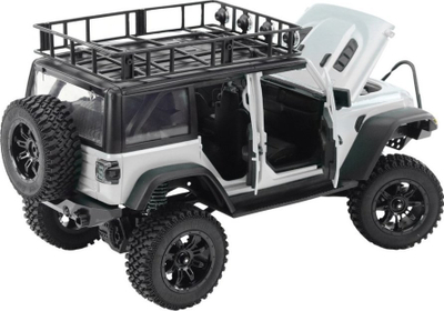 Makina lodër me telekomandë RC Off-Road 4x4, 2.4G, bateri rimbushme, gri