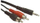 Kabllo Gembird Jack, 3.5mm, 0.2m