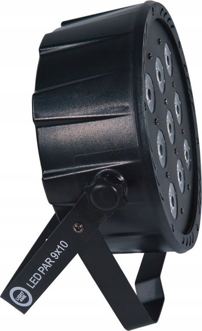 Reflektor skenik Light4Me LED Par, 9x10W, me telekomandë, shumëngjyrësh
