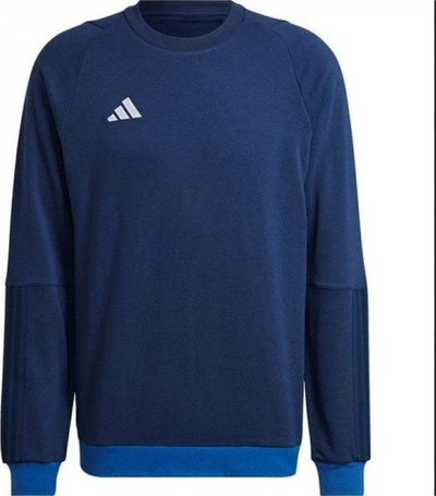 Bluzë sportive Adidas Tiro 23 Competition Crew M për burra, me mëngë të gjata, blu navy