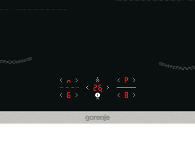 Plitë me induksion Gorenje GI 6421 BX, 4 zona, Flex BridgeZone, e zezë