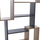 Raft Shay 85×22×140 cm (HM8768.02), gri