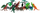 Set lodrash Adventure Force Dino Bucket, 40 copë, dinosaurë plastikë, shumëngjyrësh