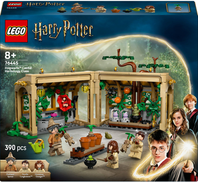 Set lego Harry Potter Hogwarts Castle Herbology Class, lodër ndërtuese, për fëmijë