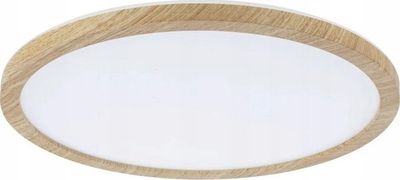 Panel tavani LED Paulmann Atria Shine, 22W, 42cm, imitim druri