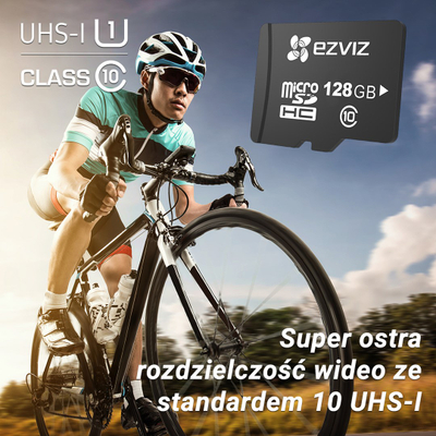 Kartë memorie MicroSD EZVIZ CS-CMT-CARDT64G-D, 64GB, Class 10 U3, deri 90 MB/s