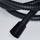 Zorrë dushi Tiger Ultrahose, 150 cm, çelik inox, e zezë