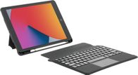 Këse tablet Mobilis Case C2 për iPad 10.2", tastierë Bluetooth AZERTY, me touchpad, e zezë