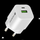 Karikues USB USB C QC3.0, 30W, i bardhë