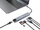 Adaptues USB C Equip, HDMI, GbE, 3x USB 3.2 Gen1, SD TF, PD 100W, gri