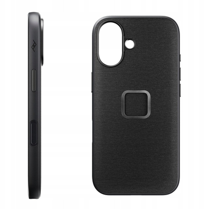Kapak telefoni Peak Design Mobile Everyday Case për iPhone 17, SlimLink, MagSafe, gri charcoal