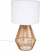 Llampë tavoline Atmosphera Lila Beige, 40cm, E27 25W, bezhë