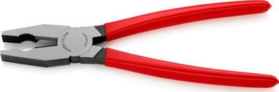 Kapëse kombinimi Knipex 03 250, 250 mm, me doreza plastike, të kuqe