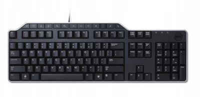 Tastierë Dell KB522, me kabllo, layout gjerman, e zezë