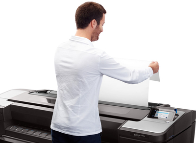 Плотер HP DesignJet T1700 44", Adobe PDF, бел