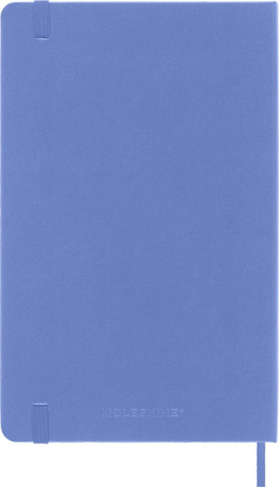 Fletore Moleskine Classic Hard Cover Large, me vija, Hydrangea blu