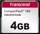Kartë memorie Transcend CF180I TS4GCF180I, 4GB, CompactFlash, e zezë