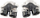 Dalje shkarkimi Tlmia për Mercedes E-Class W213 S213 GLC X253 C253, set, të zeza
