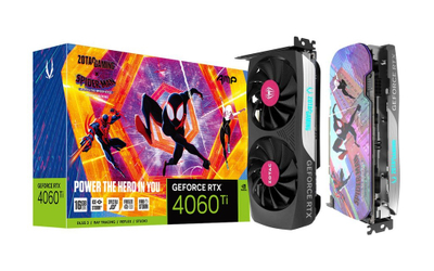 Kartë grafike Zotac NVIDIA GeForce RTX 4060 Ti, 16 GB GDDR6, ZT-D40620F-10SMP