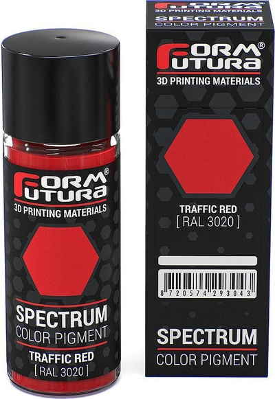 Pigment për reçinë FormFutura Spectrum, 25ml, Traffic Red RAL 3020, i kuq