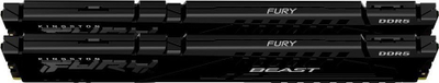 Memorie Kingston Fury Beast, DDR5, 64 GB, 6000 MHz, CL40, KF560C40BBK2-64