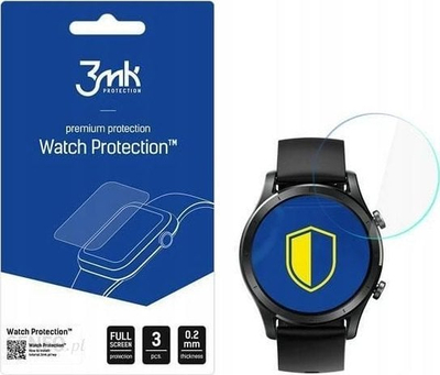 Mbrojtës ekrani 3MK FlexibleGlass për Realme TechLife Watch R100, xham hibrid, i tejdukshëm
