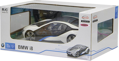 Makina me telekomandë Jamara BMW i8, shkalla 1:14, sportive, shumëngjyrëshe