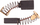 Furçë karboni Makita CB-100 181030-1, për modelin 9217SPC, e zezë