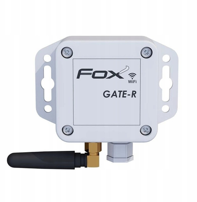 Kontrollues Wi-Fi për portë Fox WI-TO2S, 2 kanale, relé dalëse, i bardhë