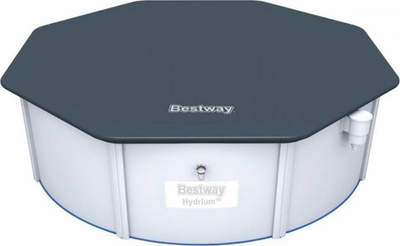 Mbulesë pishine Bestway Flowclear, diametër 396 cm, për jashtë, blu