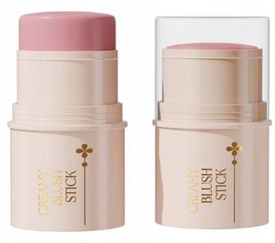 Blush kremë në stick Bell Creamy Blush Stick 01 Shy Charm, efekt natyral, rozë