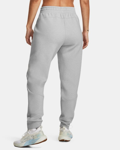 Pantallona sportive Under Armour Unstoppable Closed Hem Fleece Jogger, për goca, gri