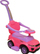 Makinë lodër ride-on Baby Mix 3 në 1, me dorezë shtytëse, me muzikë, rozë