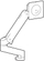 Krah monitori Ergotron LX Pro Display Arm Expansion, për monitor shtesë, i zi