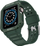 Rrip me kasë për orë smart Hurtel Protect Strap, për Apple Watch 45 44 42mm, jeshil